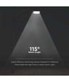 V-Tac 100W LED straatlamp - Ø60mm, IP65