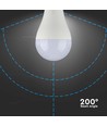 Ampoule LED E27 17W - A65, 4000K
