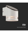 1W Solara wandlamp op zonne-energie - 3000K, wit, IP54, 70lm, batterij en zonnepaneel