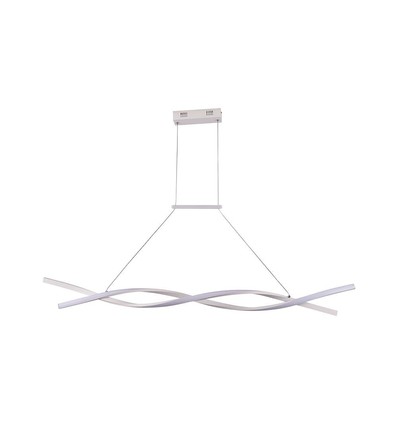 30W LED hanglamp, 120x100cm - 3450lm, wit, 4000K, designer plafondlamp, incl. lichtbron