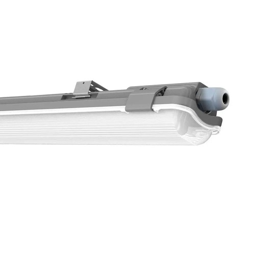 120cm 18W Waterdicht armatuur met buis - IP65, incl. 1 st. LED-buis