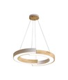 Suspension 32W - LED, 43x100, 4000K, Blanc, Bois