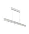 120cm 40W LED lysskinne med Samsung chip - Hvid, CCT, inkl. wireophæng, loftlampe til kontor