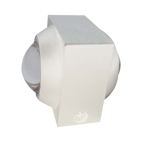 Applique murale LED 2W haut/bas - IP54, 3000K, blanc, source lumineuse incl.