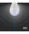 Ampoule LED E27 17W - A65, Samsung LED chip, 1710lm, blanc froid