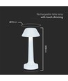 Lampe de table LED 1W - D95x225, 3 en 1, blanc, Boîtier