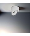 20W Ø14,8cm justerbar påbyggnadsspot RA90 - 3-i-1 CCT, vit, 25 grader, 1408lm, IP20