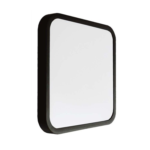 18W LED loftslampe, kvadratisk - IP44, sort kant, 4000K, 1830lm