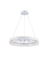 25W LED Designer hanglamp, Ø50cm - Ring design, wit, 3000lm, 3000K, warm wit