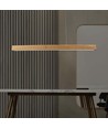 Suspension LED en bois 12W - 4000K, 80cm, source lumineuse incluse