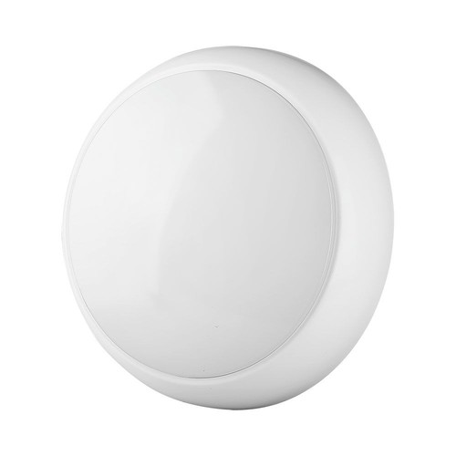 320mm 8W/16W/20W LED bulkhead - Samsung LED chip, IP65, IK08, 3-in-1 CCT, rond, witte rand