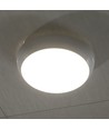 8W/16W/20W LED sensorlampe med Samsung chip - 3-i-1 CCT, IP65, Ø32cm, mikrobølge sensor, hvid kant