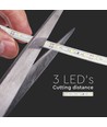 5m 4,2W/m spatwaterdichte LED-strip - 12V, IP65, 60 LED's per meter