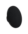 Applique extérieure ronde 12W - Noir, 1400lm, IP65, 4000K, source lumineuse incl.