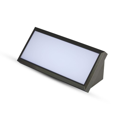 12W LED buitenwandlamp - 1250lm, IP65, 110 graden, incl. lichtbron