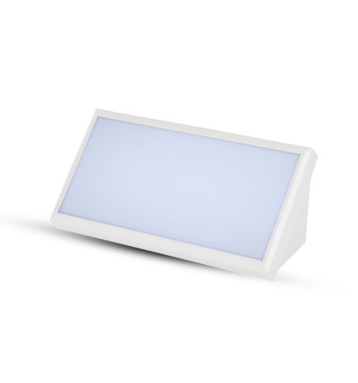 20W LED vegglampe - IP65, 31,9x17cm, utendørs, PC plast, inkl. lyskilde