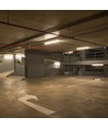 150cm 48W vattentät komplett LED-armatur, vidarekopplingsbar - 6240lm, 130lm/W, IP65, 6 års garanti