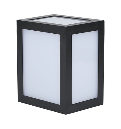 Applique murale LED 12W - IP65, noir, 1350lm, extérieur, source lumineuse incl.