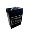 Batterie au plomb 6V 4Ah - 70x47x107mm, rechargeable, VRLA, batterie AGM