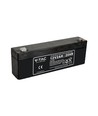 Batterie au plomb 2,0Ah 12V - 178x36x66mm, VRLA, rechargeable