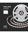 5m 18W/m LED strip, 135lm/W - 24V, 238 LED per meter, IP20, 6400K, dimbaar