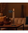 Lampe LED 3-en-1 rechargeable - Magnétique, dimmable, CCT, éclairage haut/bas, noir, incl. pied et 2 supports de montage