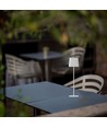 Lampe de table solaire magnétique LED 5W - Tactile dimmable, CCT, IP65, blanc, portable, rechargeable