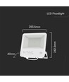 Projecteur 100W - Samsung, câble 1m, 6500K, blanc, verre gris, lampe travail
