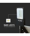 Lampe de rue LED solaire - Série hybride, 6500K