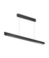 Lampe suspendue linéaire LED 36W - Lentille Samsung, type 3i1, noir