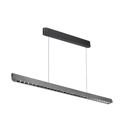 Suspension LED linéaire 36W avec Samsung LED - Gris mat, 120cm, CCT, 3-en-1 couleur, IP20