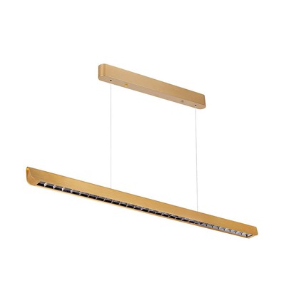 36W LED lysskinne til ophæng - 2880lm, CCT, grå, inkl. wireophæng