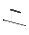 36W LED lineært pendel armatur, 3IN1 CCT - 2880lm, mat grå, Samsung LED, inkl. wireophæng