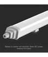 Armature LED étanche complète 150cm 48W - Samsung, IP65, 6500K