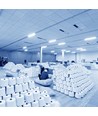 60cm 18W vanntett komplett LED-armatur - Samsung, IP65, GT-SERIES