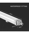 60cm 18W vanntett komplett LED-armatur - Samsung, IP65, GT-SERIES