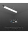 Armature LED étanche complète 60cm 18W - Samsung, IP65, GT-SERIES