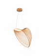 Suspension LED Design - 3000K, Couleur Bois, Maison