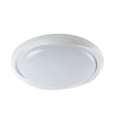 60W LED taklampe med fjernkontroll - Ø49,2cm, dimbar, 3-i-1 CCT, 100lm/W, nattlys funksjon