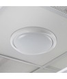60W LED taklampe med fjernkontroll - Ø49,2cm, dimbar, 3-i-1 CCT, 100lm/W, nattlys funksjon