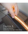 5m 21W/m LED strip, RA90 - 24V, 700 LED par mètre, 6400K, IP20, SMD 2110