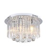 Plafonnier LED Design - Lampe en Cristal, Claire, Douille E14