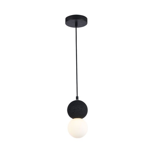 LED Designer Hanglamp G9 - Zwart + Wit Huis