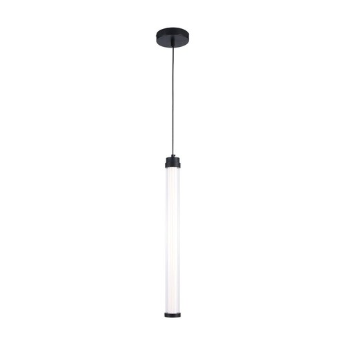 5W LED Designer pendel - 600lm, Metal + Glas, Ø5,5cm, inkl. lyskilde