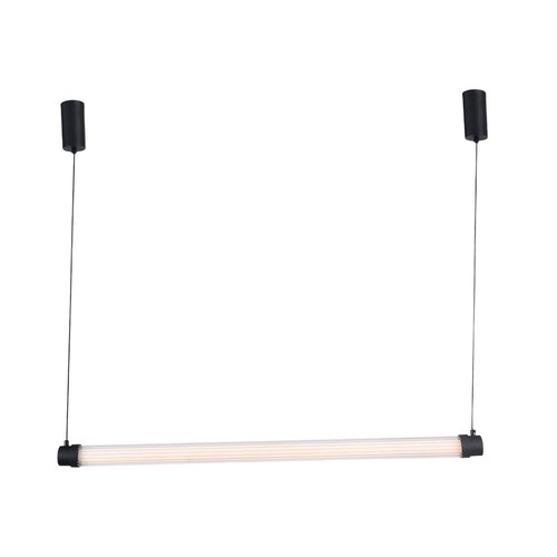 Suspension LED Designer 10W - Noir/blanc, 1300lm, 3000K, design moderne