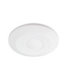 Détecteur de présence 360° pour plafond - IP65, portée 3m, blanc, minuterie et lux réglables