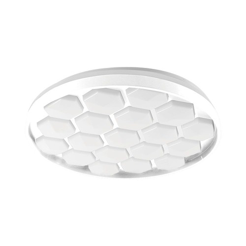 60W Designer Domelight loftlampe - Ø49cm, 6000lm, dæmpbar, inkl. fjernbetjening, bikube cover