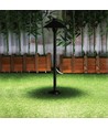 Lampe de jardin 7W - Puce Samsung, 3000K, Noir, Boîtier IP65