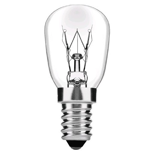 E14 15W halogen ovnpære - 90lm, Maks. 300°C
