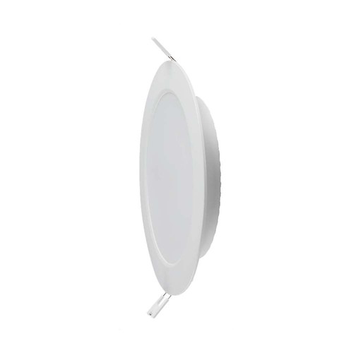 12W Ø17,1cm Samsung LED innfellingspanel - 1200lm, 3000K, Backlit, Hull: Ø15,5 cm, Mål: Ø17,1 cm